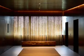 O acesso entre os ambientes · Rodeio Iguatemi